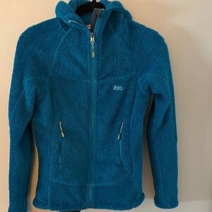 Women's Teal Teddy Jacket
